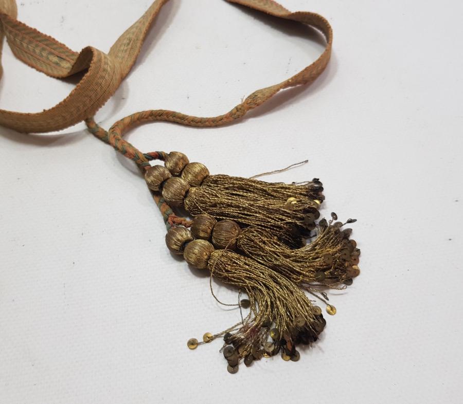 OSMANLI DÖNEMİ ÇOK NADİR SIRMALI GELİN KUŞAĞI