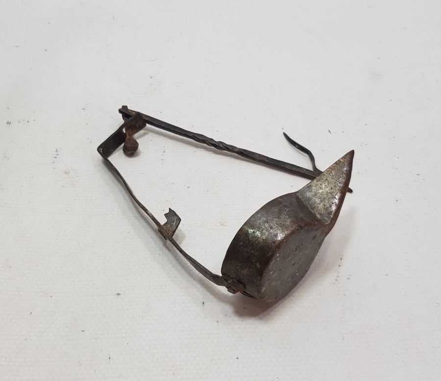 NADİR FORMDA OSMANLI DÖNEMİ EL YAPIMI KANDİL