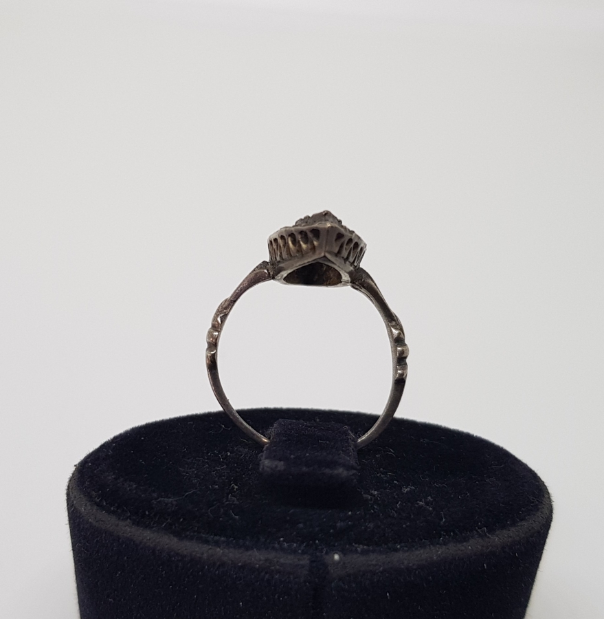 OSMANLI DÖNEMİ ELMAS TAŞLI ALTIN MEKİK YÜZÜK