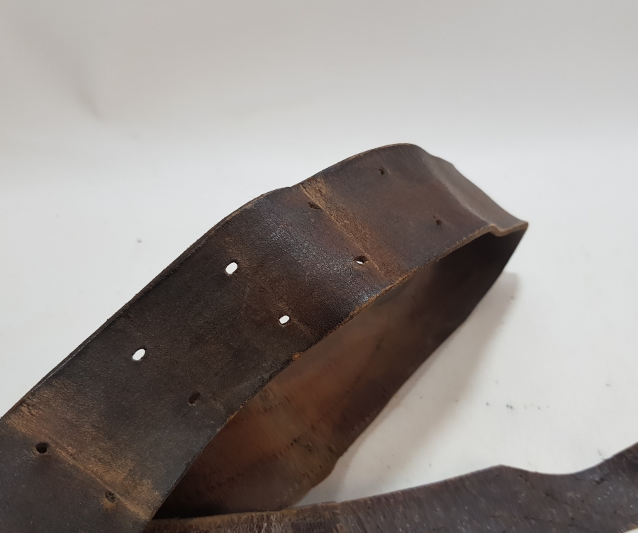 1. DÜNYA SAVAŞI DÖNEMİ ÇOK NADİR OSMANLI DERİ SUBAY KEMERİ