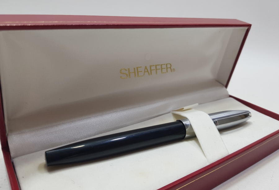 ORİJİNAL KUTUSUNDA SHEAFFER MARKA ANTİKA DOLMA KALEM