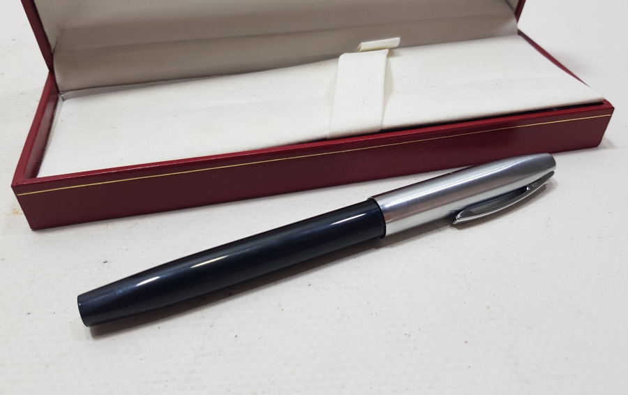 ORİJİNAL KUTUSUNDA SHEAFFER MARKA ANTİKA DOLMA KALEM