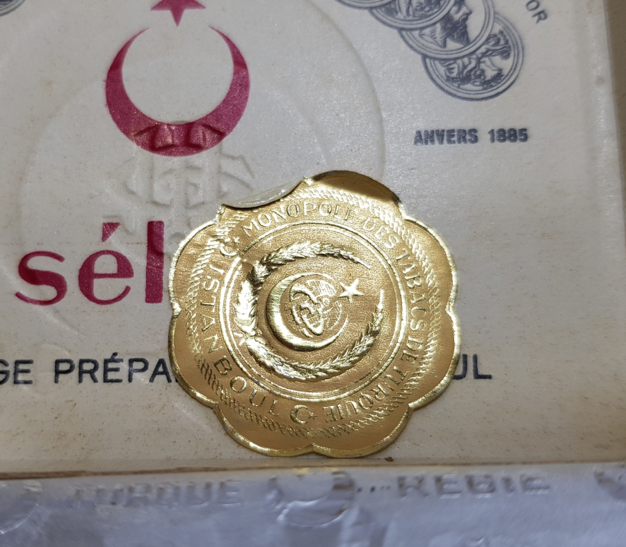 OSMANLI DÖNEMİ İÇİ DOLU NADİR SİGARA KUTUSU