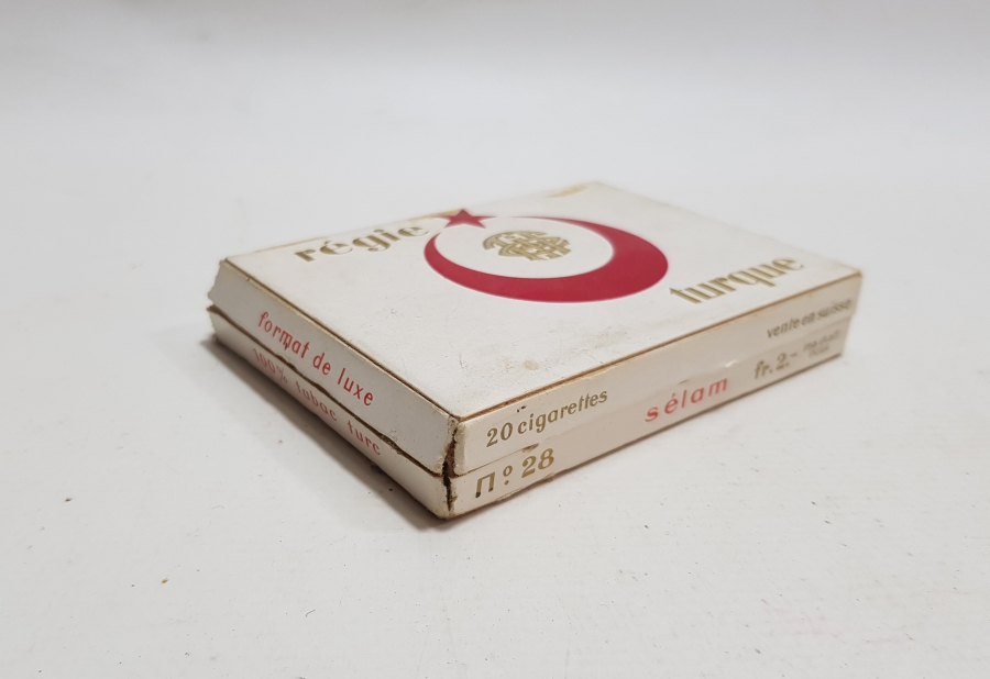 OSMANLI DÖNEMİ İÇİ DOLU NADİR SİGARA KUTUSU