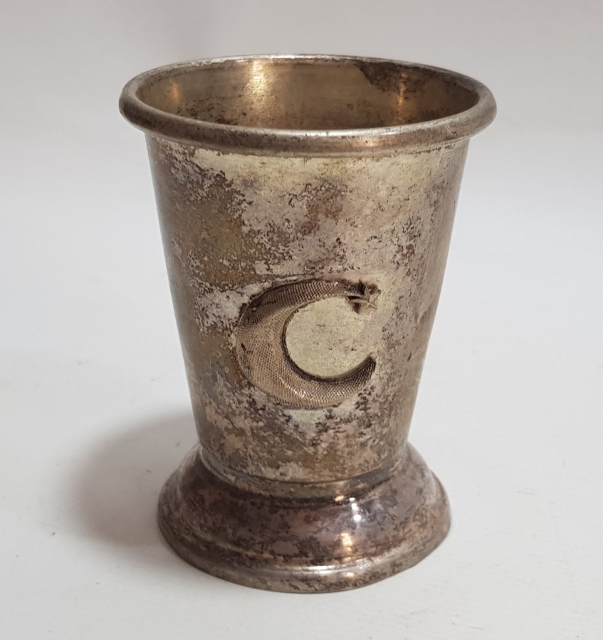 GÜMÜŞ KAPLAMA ANTİKA BARDAK