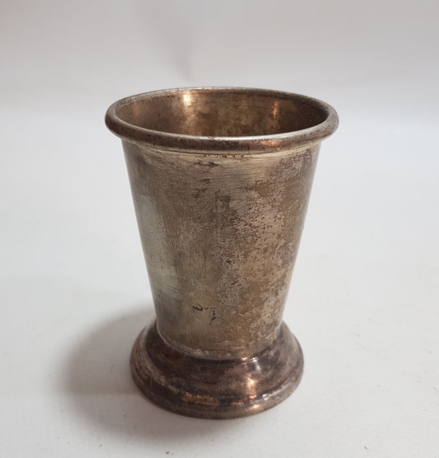 GÜMÜŞ KAPLAMA ANTİKA BARDAK