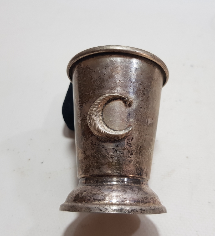 GÜMÜŞ KAPLAMA ANTİKA BARDAK