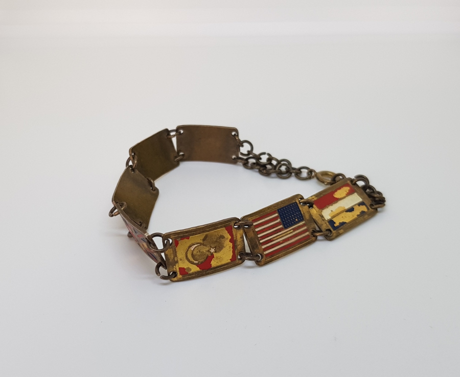 KORE SAVAŞI DÖNEMİ ÇOK NADİR İTTİFAK SUBAY BİLEKLİĞİ