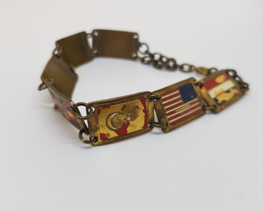 KORE SAVAŞI DÖNEMİ ÇOK NADİR İTTİFAK SUBAY BİLEKLİĞİ