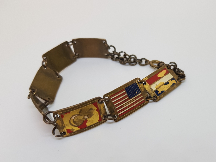 KORE SAVAŞI DÖNEMİ ÇOK NADİR İTTİFAK SUBAY BİLEKLİĞİ