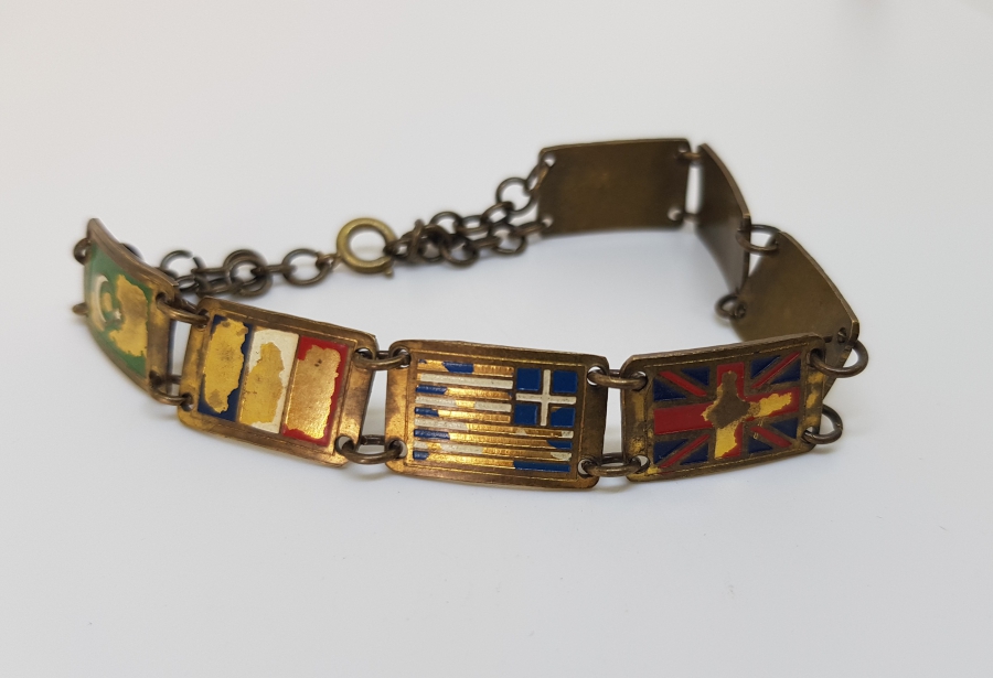 KORE SAVAŞI DÖNEMİ ÇOK NADİR İTTİFAK SUBAY BİLEKLİĞİ