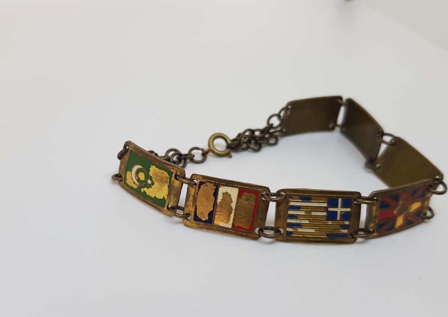 KORE SAVAŞI DÖNEMİ ÇOK NADİR İTTİFAK SUBAY BİLEKLİĞİ