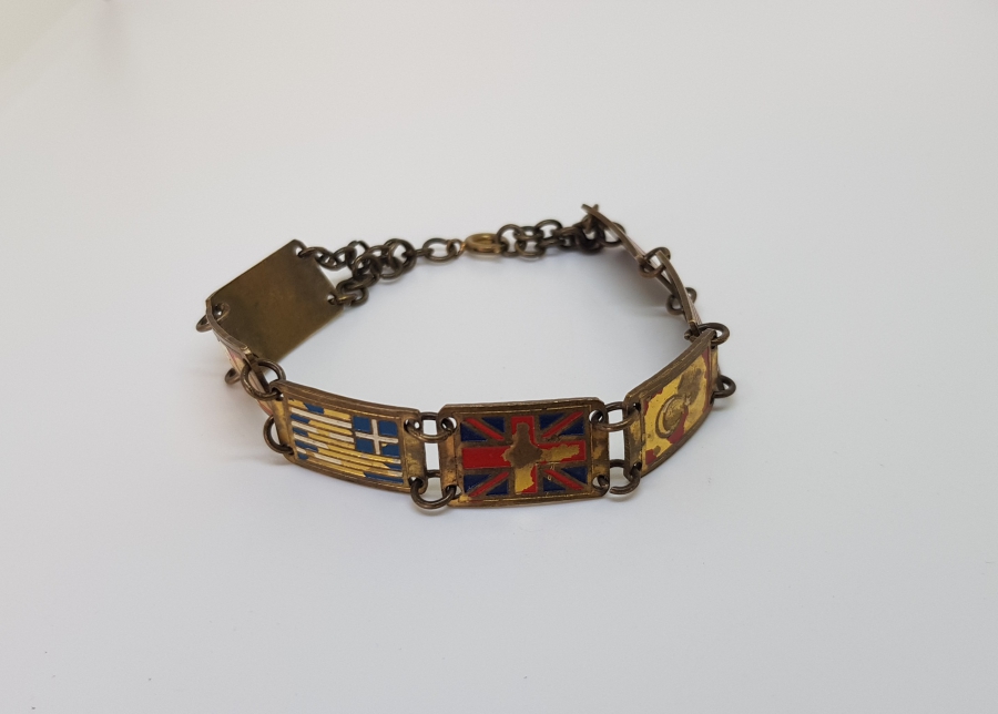 KORE SAVAŞI DÖNEMİ ÇOK NADİR İTTİFAK SUBAY BİLEKLİĞİ