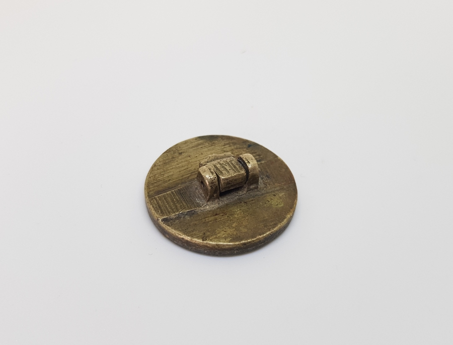 EĞİTİM TARİHİ - OSMANLICA YAZILI VE AY YILDIZLI NADİR OKUL MÜHRÜ