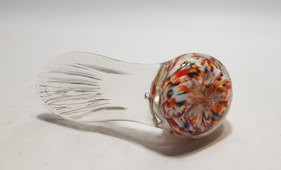 ÜFLEME CAMDAN MAMUL KOPARMA İŞÇİLİKLİ ANTİKA MURANO KUŞ FİGÜRÜ