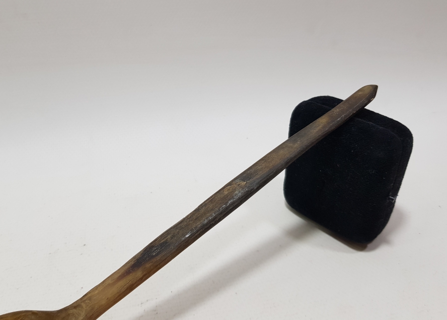 OSMANLI DÖNEMİ BOYNUZDAN MAMUL TEKKE İŞİ HOŞAF KAŞIĞI