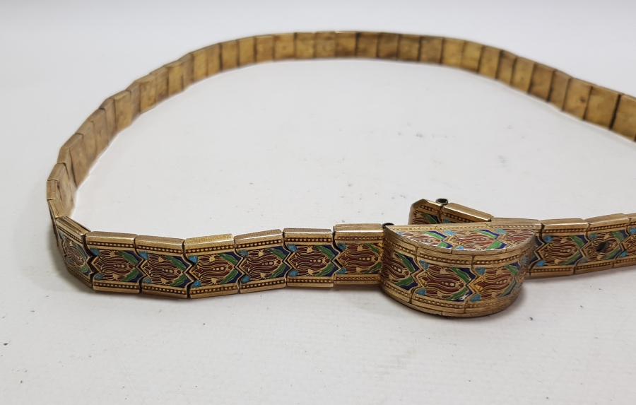 MİNE İŞÇİLİKLİ ÇERKES İŞİ ANTİKA GÜMÜŞ GELİN KEMERİ