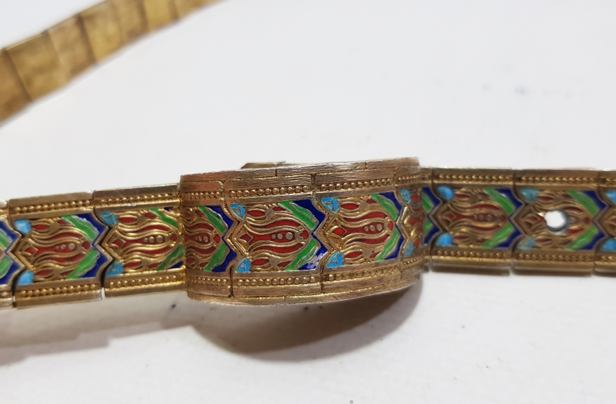 MİNE İŞÇİLİKLİ ÇERKES İŞİ ANTİKA GÜMÜŞ GELİN KEMERİ