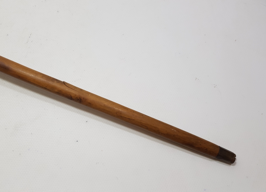 OSMANLI DÖNEMİ ÇOK NADİR EL OYMA İŞÇİLİKLİ AHŞAP PAŞA BASTONU
