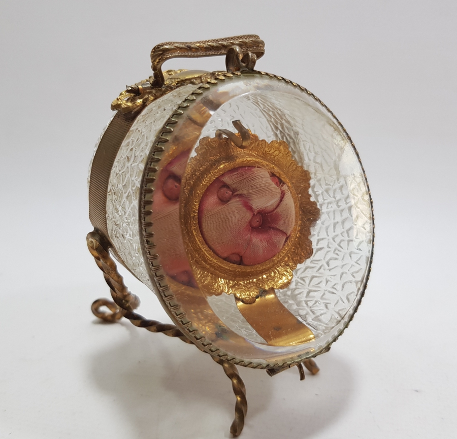 OSMANLI DÖNEMİ NADİR FORMDA KAPAKLI SAAT TEŞHİR KUTUSU