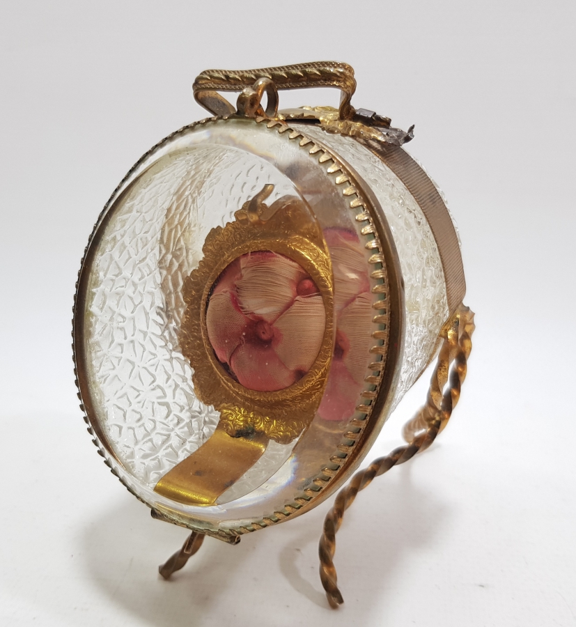 OSMANLI DÖNEMİ NADİR FORMDA KAPAKLI SAAT TEŞHİR KUTUSU