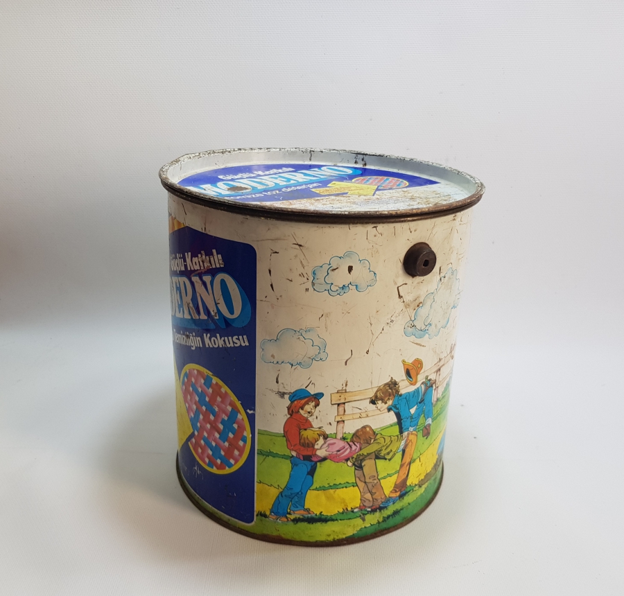 1970LERDEN ÇOK NADİR MODERNO MARKA ÇAMAŞIR DETERJANI KUTUSU