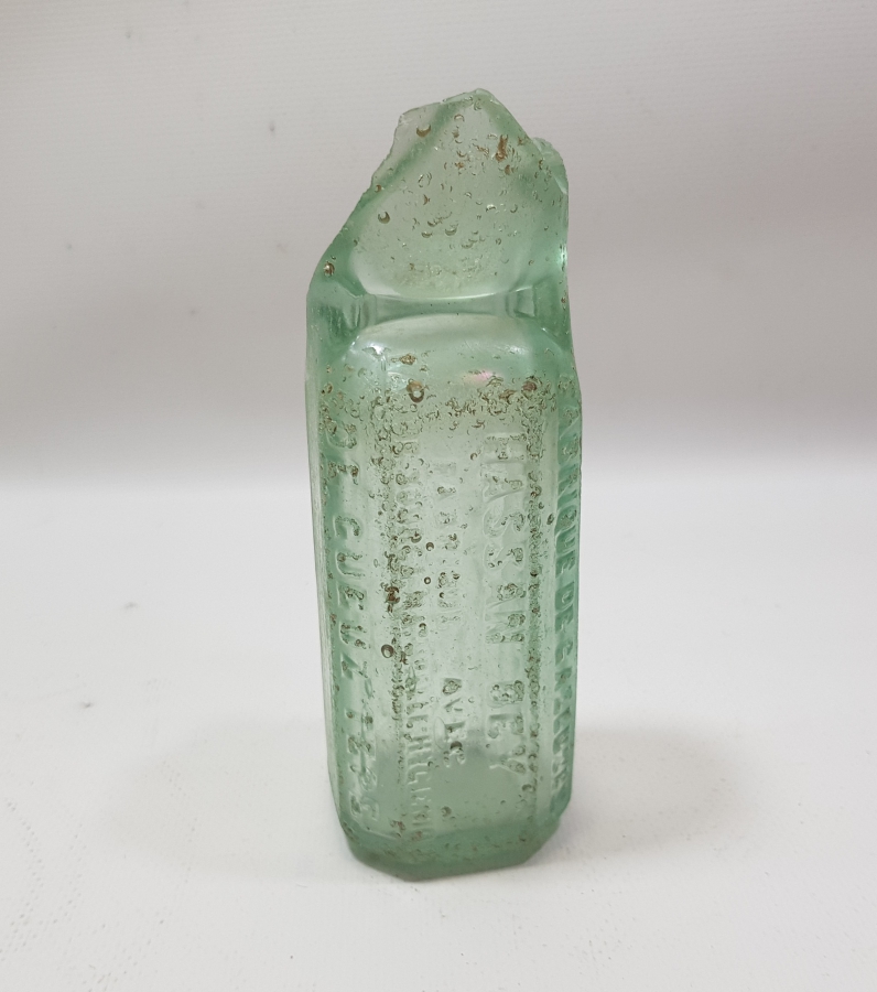 OSMANLI DÖNEMİ HASAN BEY YAZILI GAZOZ ŞİŞESİ