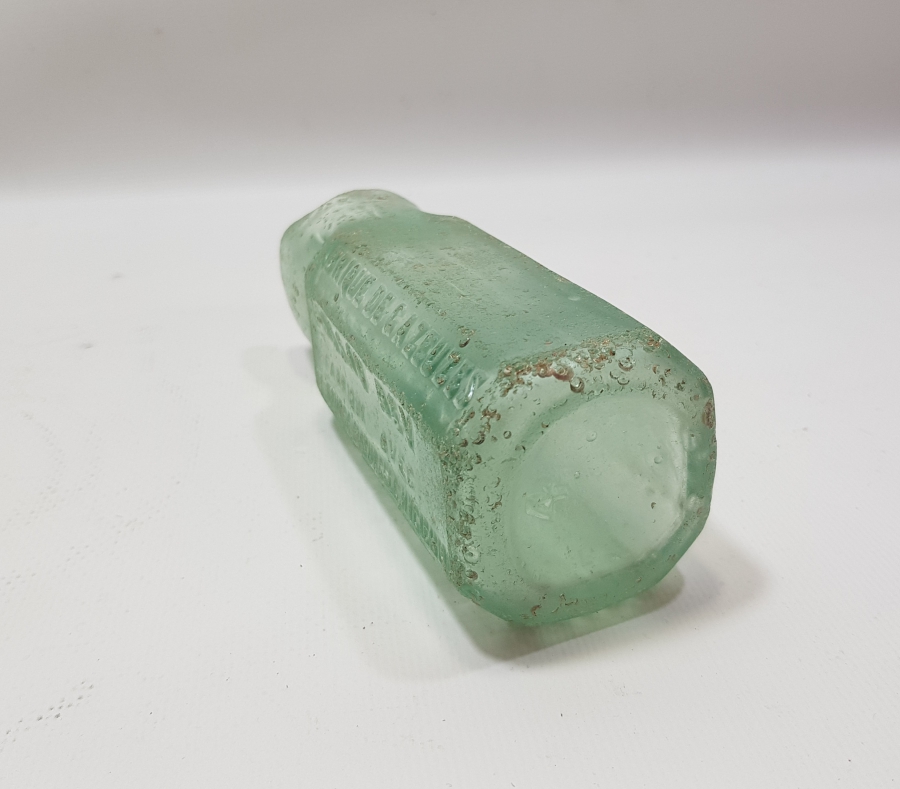 OSMANLI DÖNEMİ HASAN BEY YAZILI GAZOZ ŞİŞESİ