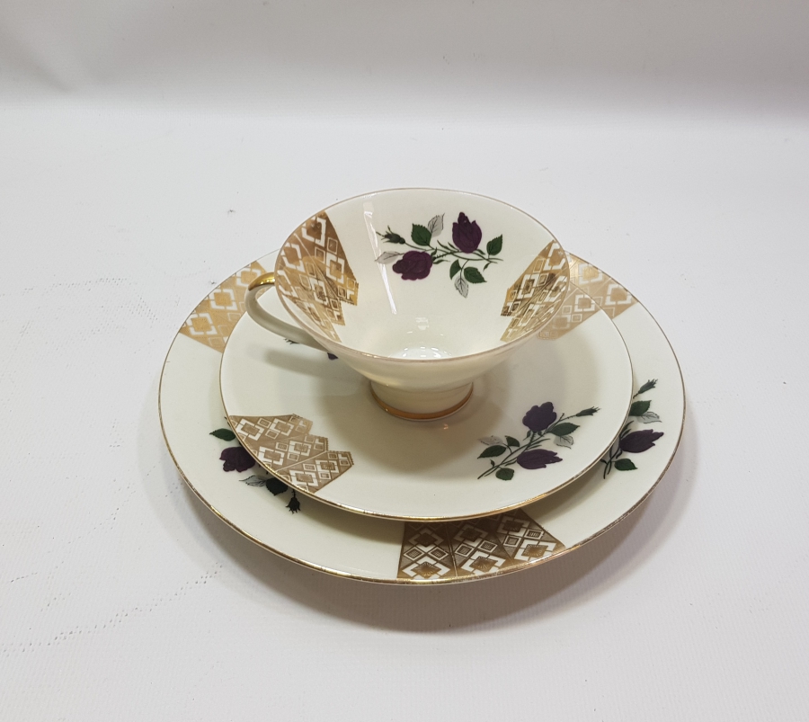 ALTIN VARAKLI BAVARIA TRİO ÇAY - KAHVE TAKIMI