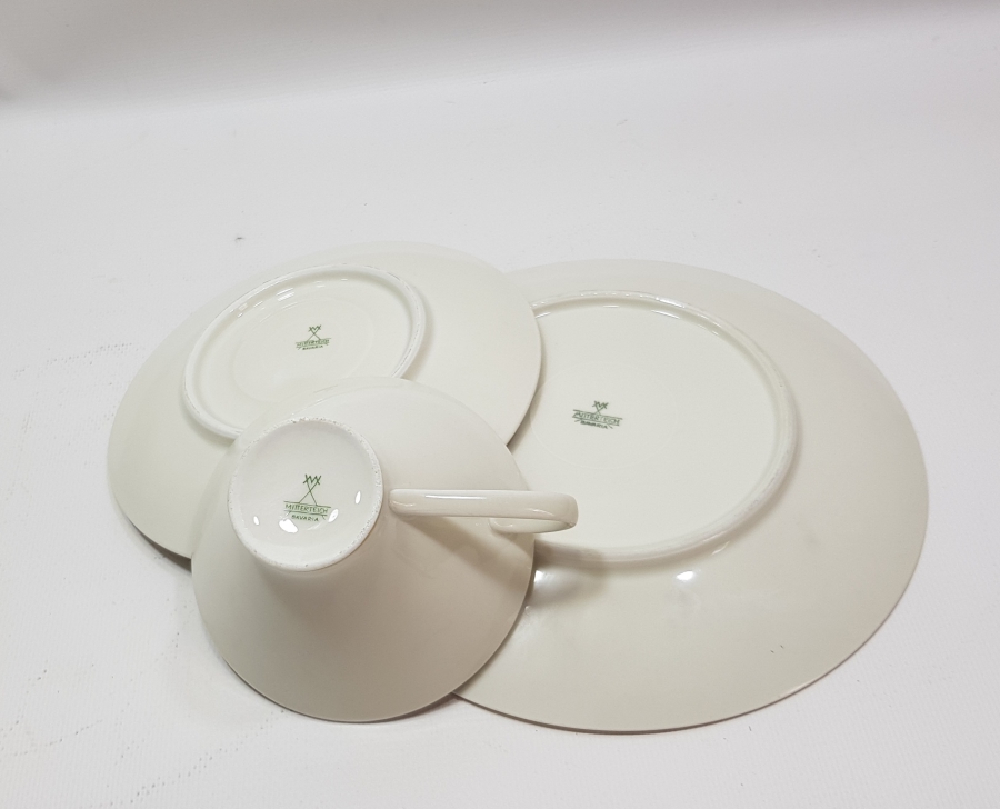 ALTIN VARAKLI BAVARIA TRİO ÇAY - KAHVE TAKIMI