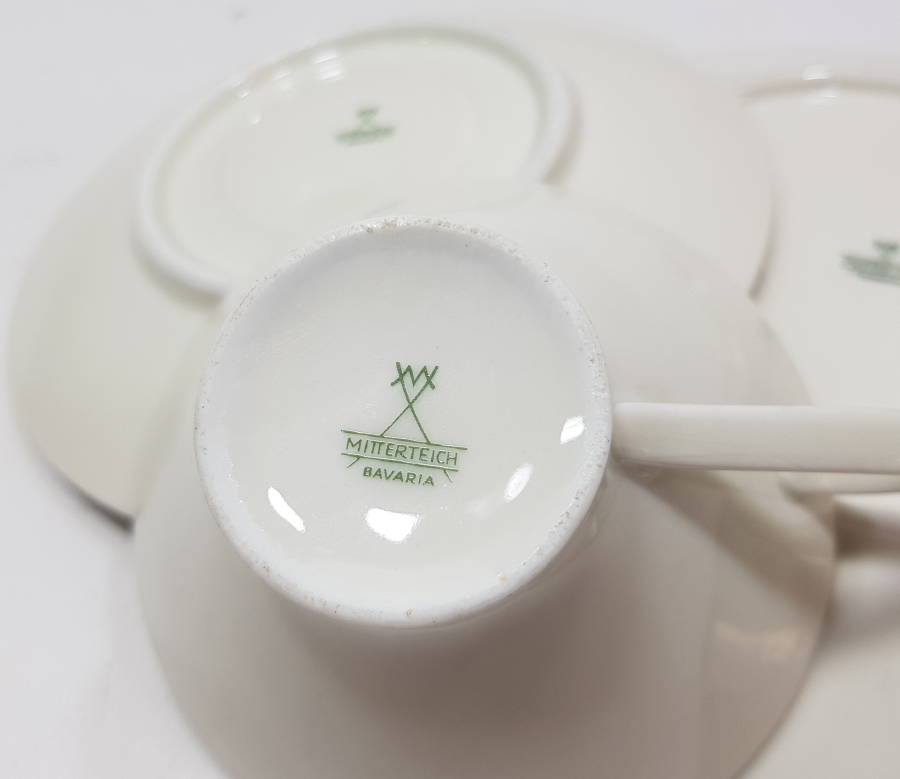 ALTIN VARAKLI BAVARIA TRİO ÇAY - KAHVE TAKIMI