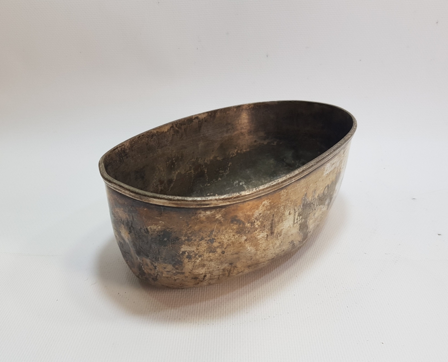 OSMANLICA ANKARA PALAS YAZILI ÇOK NADİR SERVİS TENCERESİ KAPAĞI