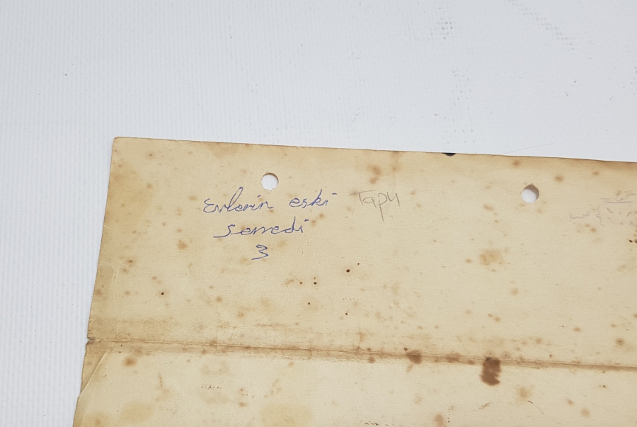 DEFTER-İ HAKANİ OSMANLI TAPU SENEDİ