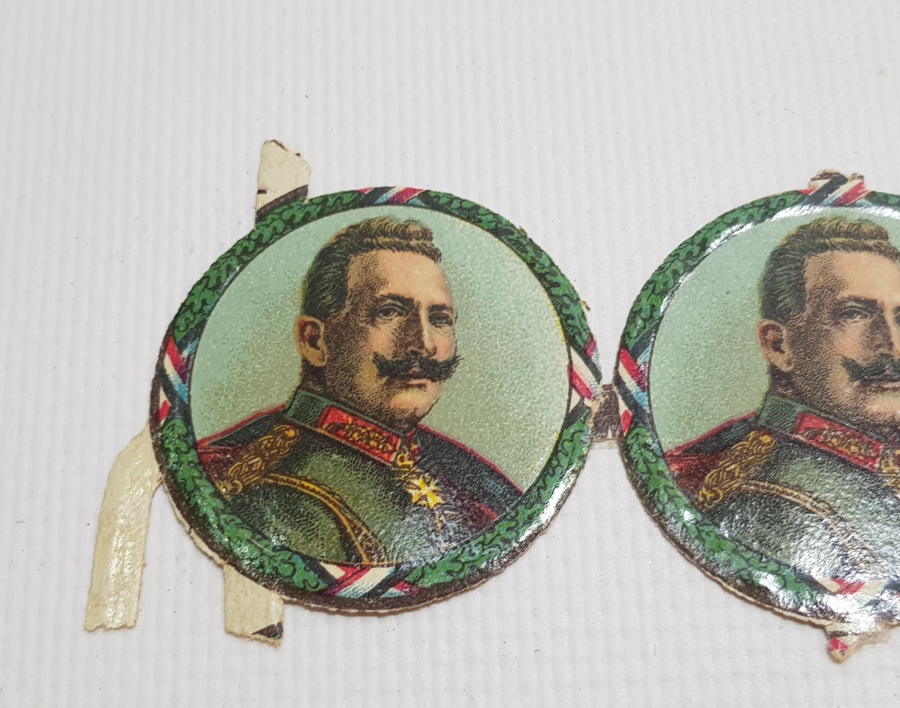 1. DÜNYA SAVAŞI DÖNEMİ ALMAN KAISER WILHELM TEMALI İKİ ADET VİNYET