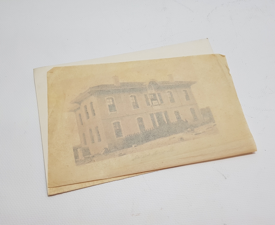 OSMANLICA GRAVÜR: SÖĞÜT HAMİDİYE MEKTEBİ