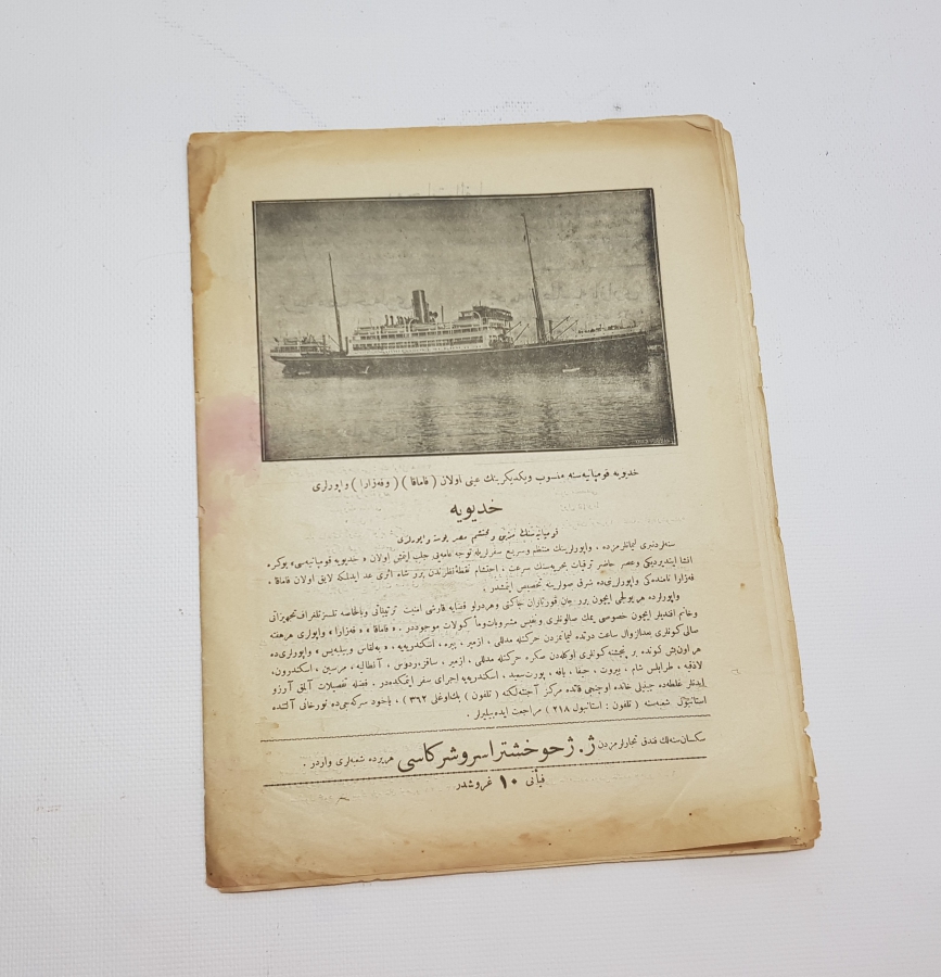 OSMANLICA MİLLİ MECMUA DERGİSİ