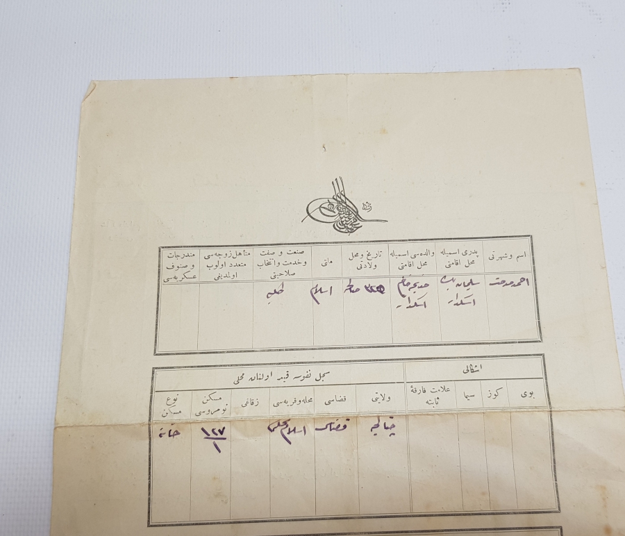 OSMANLICA ÜSKÜDAR MEKTEBİ SULTANİ DİPLOMASI