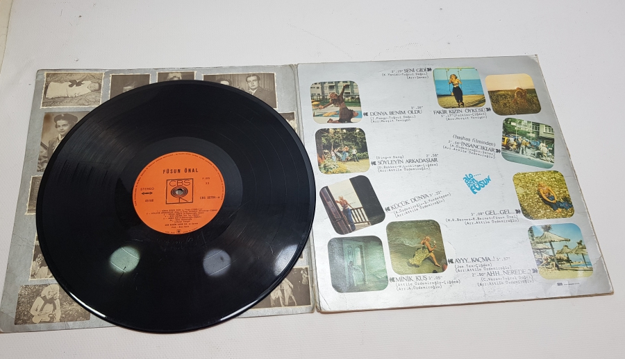 FÜSUN ÖNAL 33 DEVİR LONGPLAY PLAK: ALO BEN FÜSUN