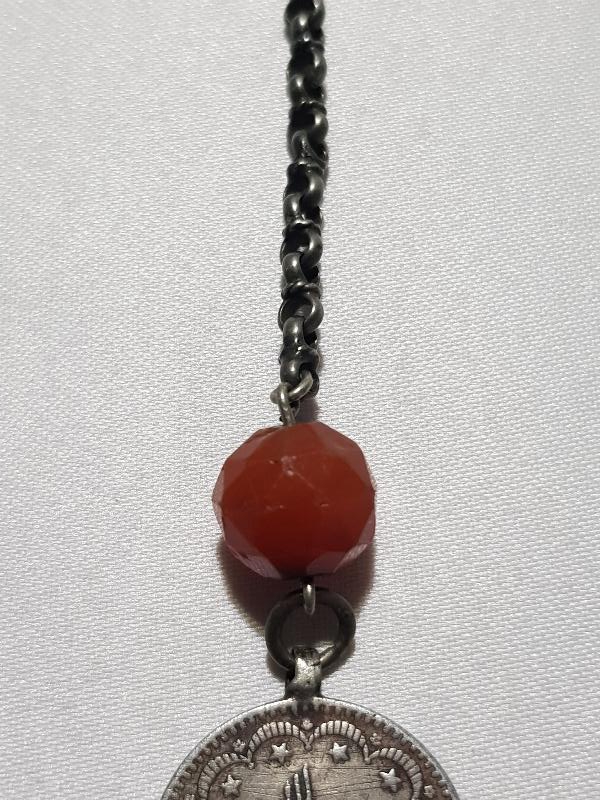 OSMANLI DÖNEMİ GÜMÜŞ TESPİH PÜSKÜLÜ