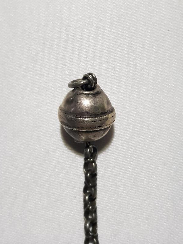 OSMANLI DÖNEMİ GÜMÜŞ TESPİH PÜSKÜLÜ