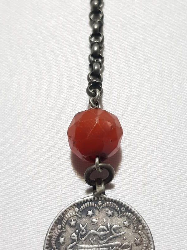 OSMANLI DÖNEMİ GÜMÜŞ TESPİH PÜSKÜLÜ