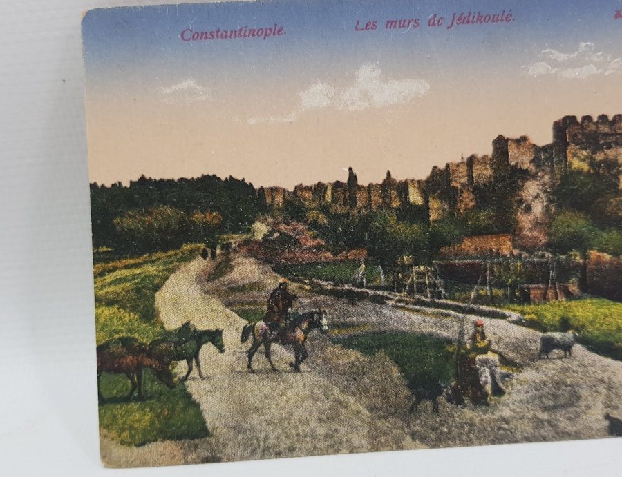 OSMANLI KARTPOSTAL - YEDİKULE SURLARI
