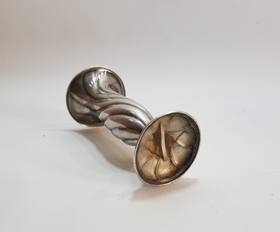 ANTİKA GÜMÜŞ KAPLAMA VAZO