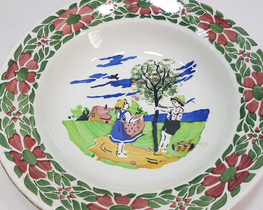 OSMANLI DÖNEMİ PORSELEN TABAK