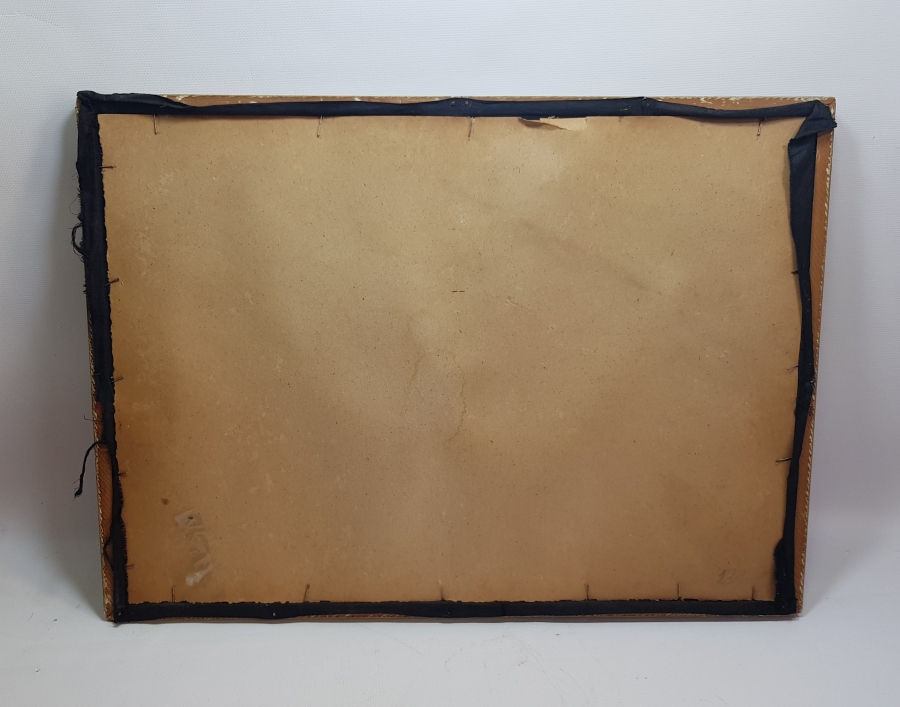 OSMANLICA YAZILI İPEK DUVAR PANOSU