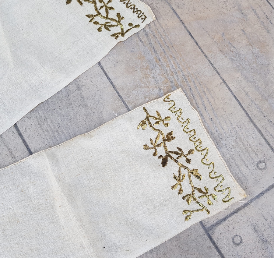 OSMANLI DÖNEMİ ALTIN SIRMA İŞÇİLİKLİ UÇKUR