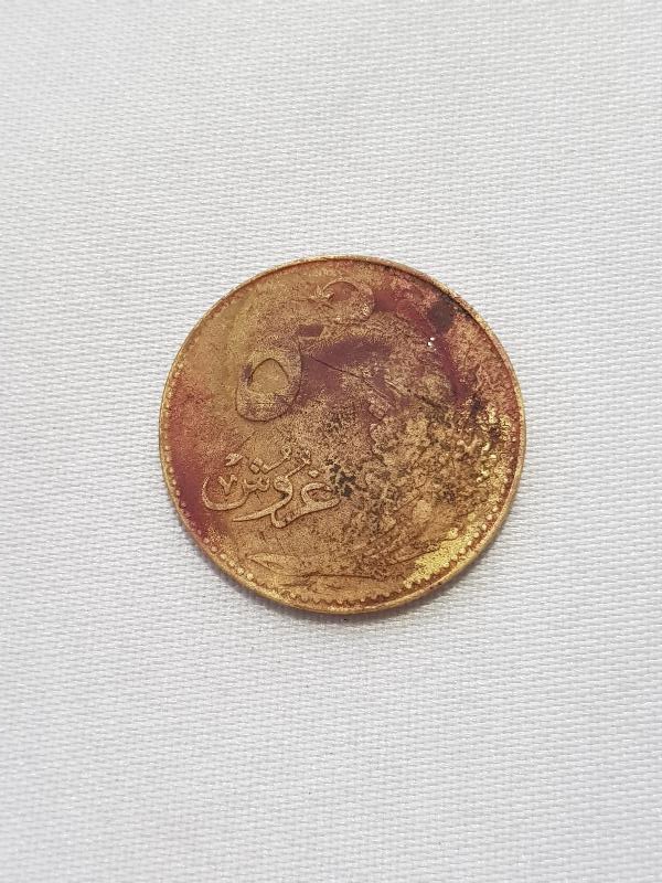 1926 YILI CUMHURİYET BAŞI 5 KURUŞ