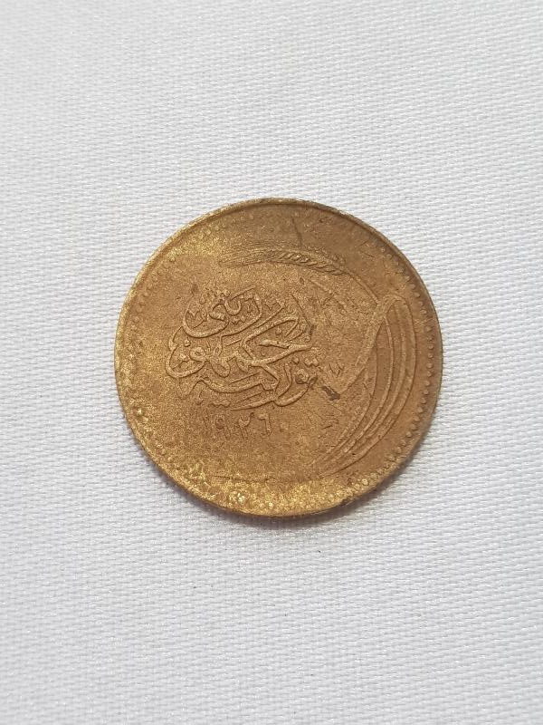 1926 YILI CUMHURİYET BAŞI 5 KURUŞ