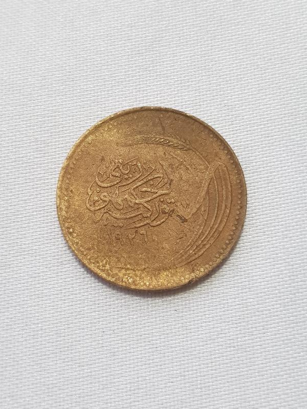 1926 YILI CUMHURİYET BAŞI 5 KURUŞ