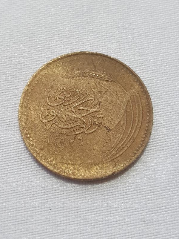 1926 YILI CUMHURİYET BAŞI 5 KURUŞ
